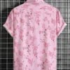 Manfinity RSRT Men Floral Print Shirt Without Tee