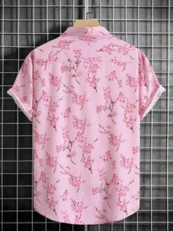 Manfinity RSRT Men Floral Print Shirt Without Tee