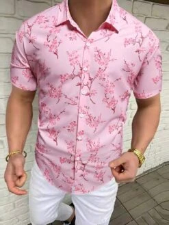 Manfinity RSRT Men Floral Print Shirt Without Tee -Man Plus Fashion 1683771911a0d1aee5f3ab1399ba31b604be38923f thumbnail 405x552