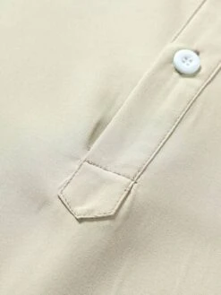 Manfinity Basics Men Half Button Shirt -Man Plus Fashion 168385854310166fd74055f30574f764e0600d3beb thumbnail 405x552