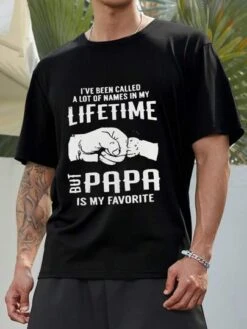 Manfinity LEGND Men Slogan Graphic Tee -Man Plus Fashion 16839608438a10274fe3682d1c225f2dfef42151ca thumbnail 405x552