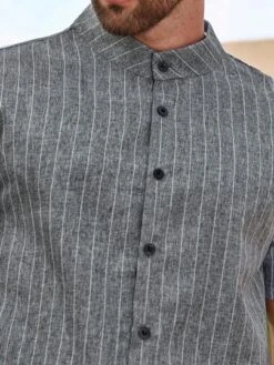 Manfinity Homme Men Striped Print Shirt -Man Plus Fashion 1683962263dbd189499a248f1782c54b49a59bc458 thumbnail 405x552