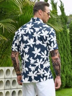 Manfinity RSRT Men Floral Print Shirt