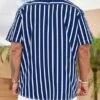 Manfinity Homme Men Vertical Striped Shirt