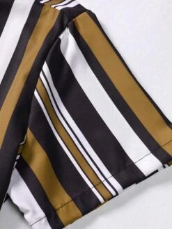 Manfinity Homme Men Striped Print Shirt Without Tee -Man Plus Fashion 16844778702b37ae297fae9a91fa379ba385c2b097 thumbnail 405x552