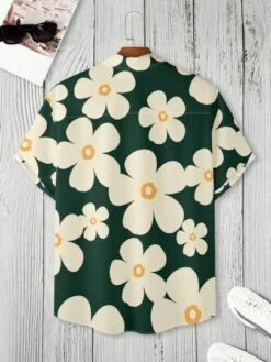 Manfinity Chillmode Men Plus Floral Print Shirt -Man Plus Fashion 168491866625e981a4a86ceb068d66bfd1ff43e66c thumbnail 405x552