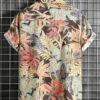Manfinity RSRT Men Tropical Print Button Up Shirt