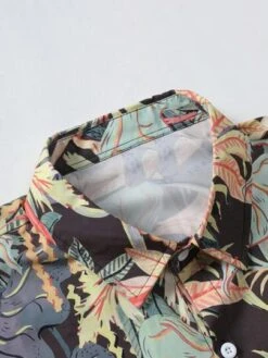 Manfinity RSRT Men Tropical Print Button Up Shirt -Man Plus Fashion 1685592087bfba14e65c8b55cabe19cca963a2a1a2 thumbnail 405x552