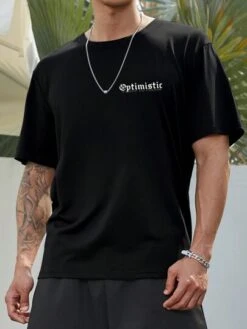 Manfinity Homme Men Floral & Slogan Graphic Tee -Man Plus Fashion 1686042055427d1d8682e4d68b0702ddbd5169d597 thumbnail 405x552