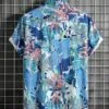 Manfinity RSRT Men Tropical Print Shirt Without Tee