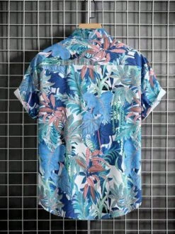 Manfinity RSRT Men Tropical Print Shirt Without Tee