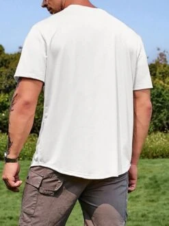 Manfinity Homme Men Plus Playing Card Print Tee