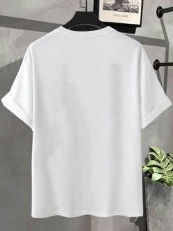 Manfinity Hypemode Men Bear Print Drop Shoulder Tee