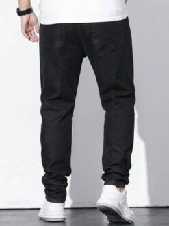 Men Plus Ripped Frayed Cat Scratch Jeans -Man Plus Fashion 16877450972385598d440e1dc3aa0c78c332b6160c thumbnail 405x552