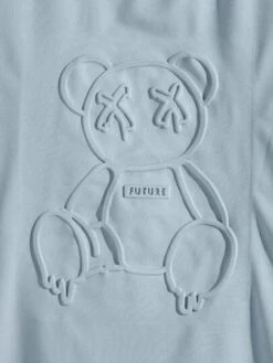 SHEIN Manfinity Hypemode Men Plus Bear Embossed Tee -Man Plus Fashion 1687764277099d9ef7fd2b14973073d87da25bdca6 thumbnail 405x552