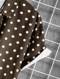 Men Plus Polka Dot Print Shirt Without Tee -Man Plus Fashion 16878427984cce3fe5d074228c07ac70cfa9a05c76 thumbnail 405x552