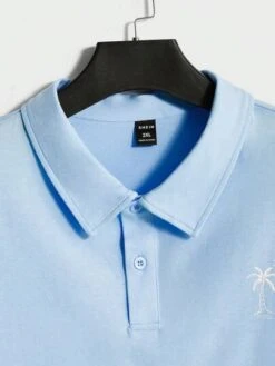 Manfinity RSRT Men Plus Tropical Print Polo Shirt -Man Plus Fashion 16879191630d31f4ffd372eed3a10ab2ceec6caea5 thumbnail 405x552