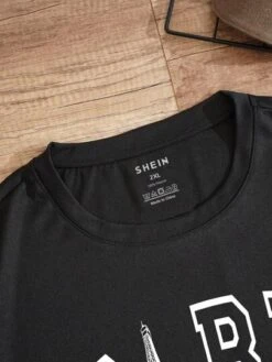 Men Plus Tower & Letter Graphic Tee -Man Plus Fashion 168865118313183bc529999be5d685ff040b78476c thumbnail 405x552