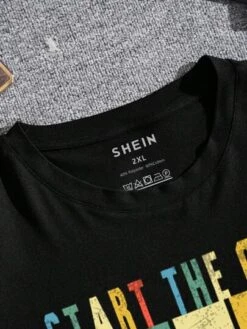 Men Plus Gamepad And Letter Graphic Tee -Man Plus Fashion 16887140445133cd7af289fb4246a69b272e7f6f92 thumbnail 405x552