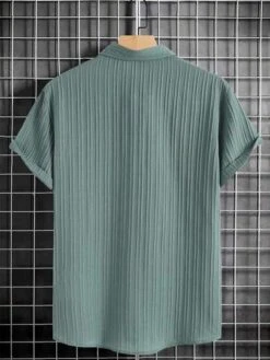 Manfinity Homme Men Plus Solid Button Up Shirt