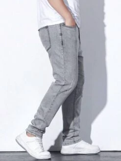 Men Slant Pocket Jeans -Man Plus Fashion 16892988228de440b6ac411d52771e4571aca72632 thumbnail 405x552