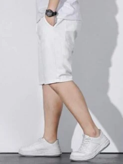 Men Plus Drawstring Waist Denim Shorts -Man Plus Fashion 1689557294c6690cf19f23442cb9909bc7d19fc3f2 thumbnail 405x552