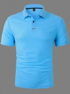 Manfinity Hypemode Men Plus Solid Polo Shirt -Man Plus Fashion 1689580032dd66fb635f0de9d3abd16a29214da195 thumbnail 405x552