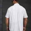 SHEIN Manfinity Homme Men Plus Striped Print Shirt