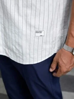 SHEIN Manfinity Homme Men Plus Striped Print Shirt -Man Plus Fashion 16899028032e3218a5f96fcee9fdc5831b6474368d thumbnail 405x552