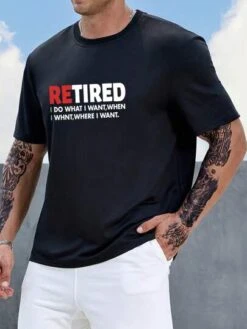 SHEIN Men Plus Slogan Graphic Tee -Man Plus Fashion 168990939667671a2dea0b8a1281f4cf4b90a867c9 thumbnail 405x552