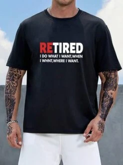 SHEIN Men Plus Slogan Graphic Tee -Man Plus Fashion 1689909398bd82370852532f318f8bf040d1a1ccd0 thumbnail 405x552