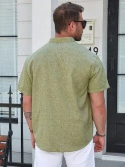 Manfinity Homme Men Plus Solid Shirt