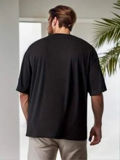 Manfinity Homme Men Plus Playing Card Print Tee