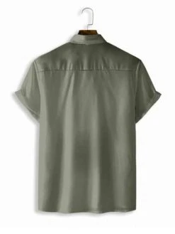 Manfinity Homme Men Plus Striped Print Shirt