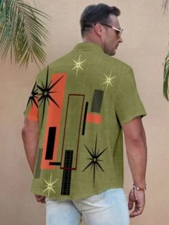 Manfinity LEGND Men Plus Geo Print Shirt -Man Plus Fashion 1691481929c0f40da769c100721f721d25ad1fe859 thumbnail 405x552