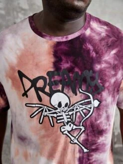 SHEIN Extended Sizes Men Plus Tie Dye Letter Graphic Tee -Man Plus Fashion 169171618891a9bf490da5def4ec6154e32a45a6f8 thumbnail 405x552