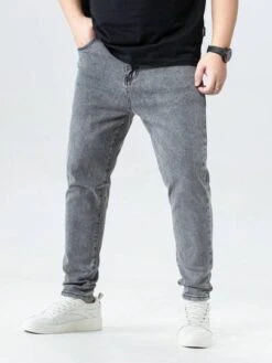 Men Plus Slant Pocket Jeans -Man Plus Fashion 1691803163761fc3a81a3e1c263c1618d10ebfbcc2 thumbnail 405x552