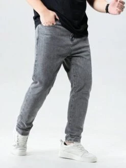 Men Plus Slant Pocket Jeans -Man Plus Fashion 16918031731dad222ab88fd07aefa96f04214cdc62 thumbnail 405x552