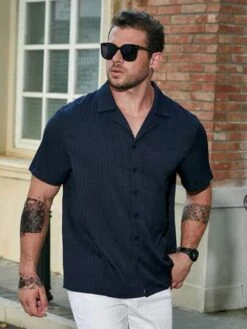 Men Plus Solid Pocket Patched Shirt -Man Plus Fashion 169182303388f95b0926003f311ac82fcf5f52267b thumbnail 405x552