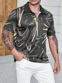 Men Plus Allover Print Polo Shirt -Man Plus Fashion 16921707725134f741eb43fb11aa7ba51dbef9714a thumbnail 405x552