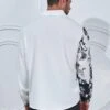Manfinity Mode Men Plus Floral Print Shirt